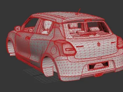 New Maruti Suzuki Swift 3D model