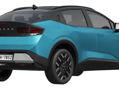 Nissan Leaf 2026 3D model
