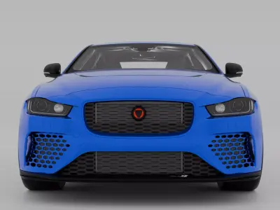 Jaguar XE Project 8 3D model