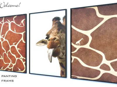 frame animal 3D model
