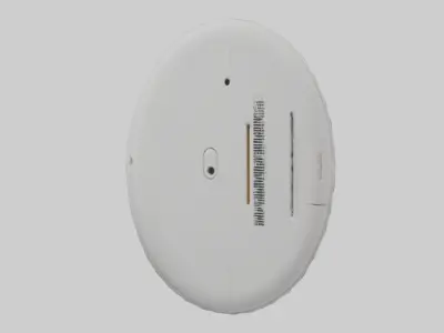 Carbon monoxide detector model Low-poly 3D model