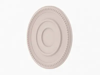 Classic Ceiling Medallion 41 3D model