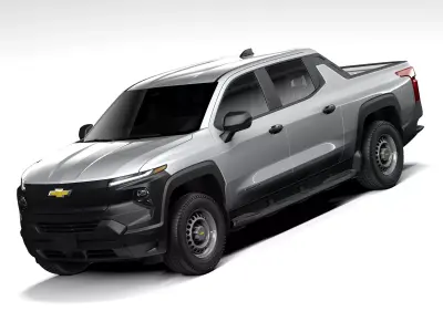 Chevrolet Silverado EV WT 2024 3D model
