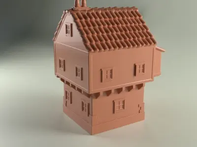 Fantasy House 3D print model