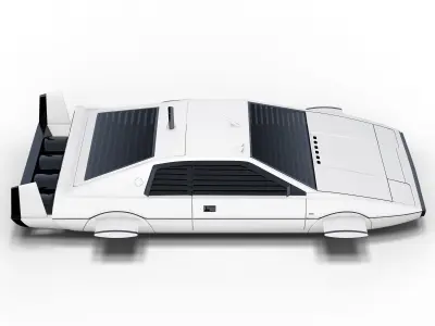 Lotus Esprit S1 Submarine Car 3D model