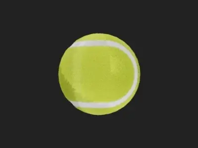 Tennis Ball 3D model