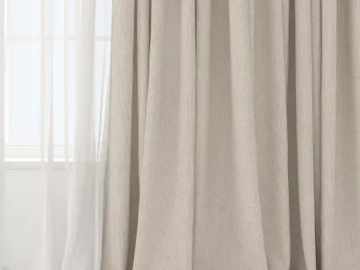 Curtains 46 3D model