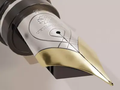 Fountain Pen 3D model