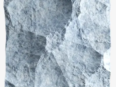 08-RockPanel piece of rock 3D model