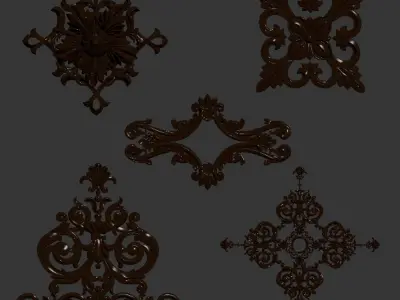 Trim Ornament 83 3D model