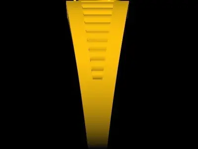 R Alphabet Jewelry Ring 3dm file  3D print model