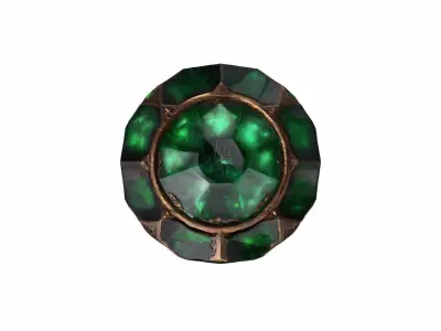 3d Model Cursed Diamond Of The Lost King  3D model