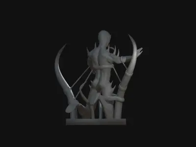 venom simple body Free 3D model