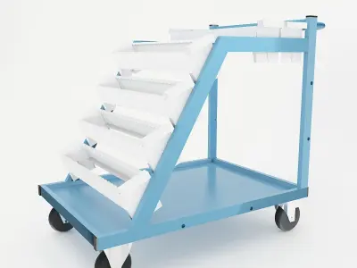 CNC Lagersysteme - bedrunka-hirth 3D model