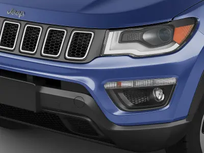 Jeep Compass 2017 3D model