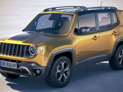 Jeep Renegade 2019 3D model