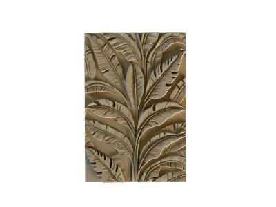 mural decor set wall panel 12 3D model