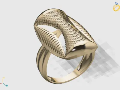 Women Plain Ring STL Models Womens Ring 3dmodels 3D print model 3D print model 27