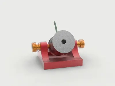 Pocket mini cannon 3D model