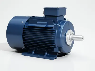Electric motor 3D model