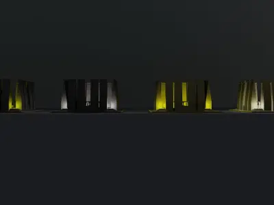 Miniature 3D Printing Structure Type-11 3D model