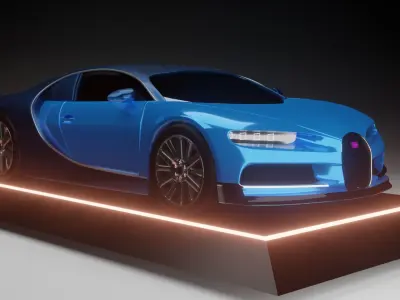 Bugatti Chiron Super Sport 3D model