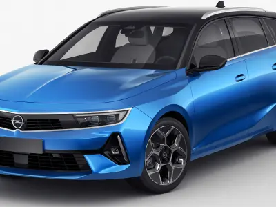 Opel Astra Sports Tourer 2022 3D model