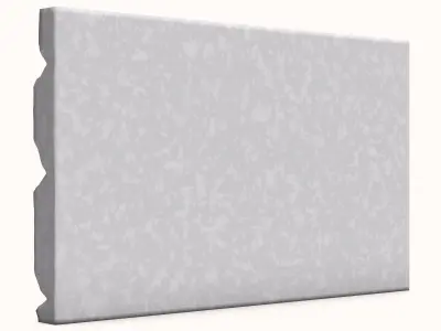 Natural Edge Boulder Wall Mesh 3D model
