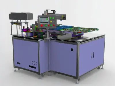 Laser wire stripper  3D model