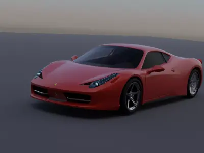 458 Italia 2013 3D model