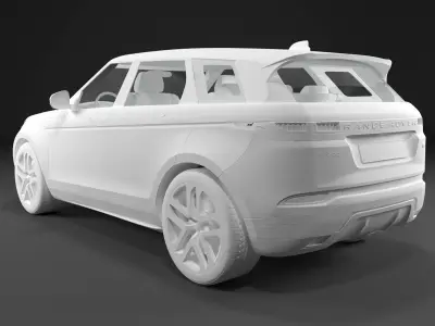 luxury car 3d model vol04 3D model