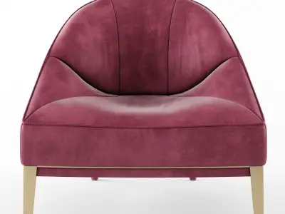 Visionnaire RosemaryUpholstered fabric armchair 3D model