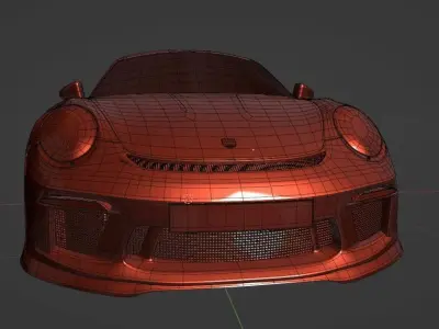 Porshche 911 Gt3 Rs 2018 3D model