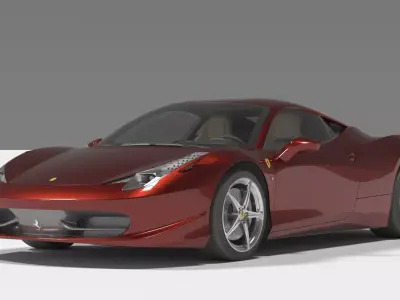 Ferrari 458 3D model