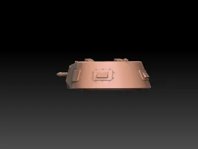 Panzer 1 Tank Turret 3D print model