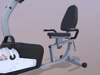 Recumbent Bike 3D model