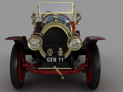 Chitty Chitty Bang Bang 3D model