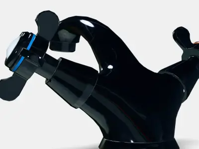 RUNSKAR Wash-basin mixer tap 3D model
