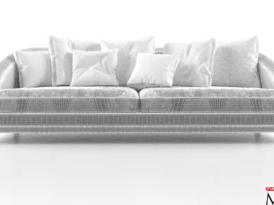 Flexform Mood Harold  3D model