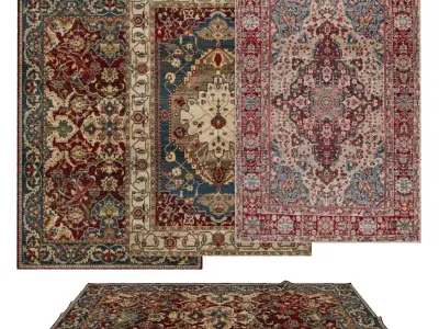 Rugs No 971 Low-poly 3D model