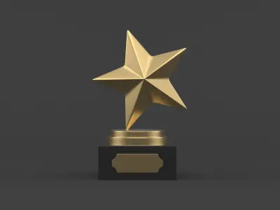Trophy Cup Collection 3D model 3
