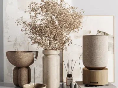 Decorative set 3D model