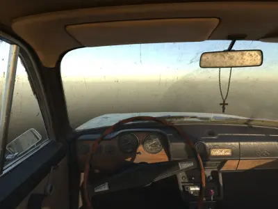 vaz 2106 Low-poly 3D model