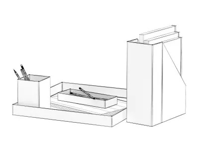 Desk Utensils 3D model