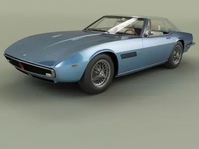 Maserati Ghibli Spyder 3D model