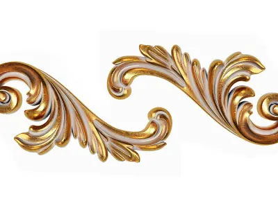 Classic carved 125 3D model