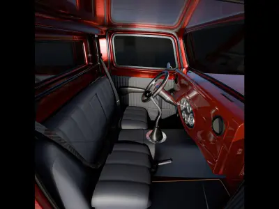 vintage vehicle 3D model