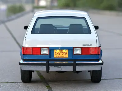 Chevrolet Chevette 2-door 1980 3D model