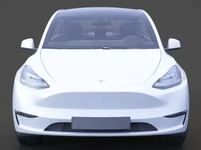 Tesla Model Y 2021 3D model