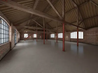 Loft Interior 3D model